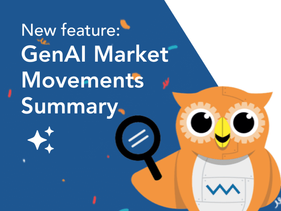 Adthena's GenAI market movements summary graphic