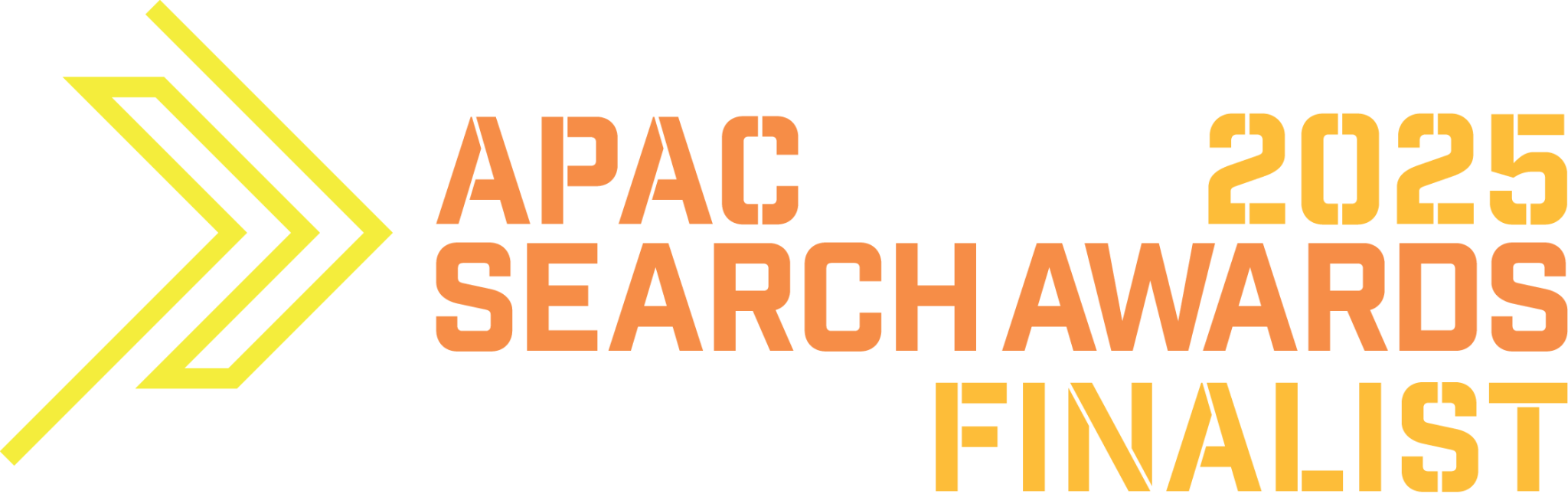 APAC Search Awards finalist logo 2025
