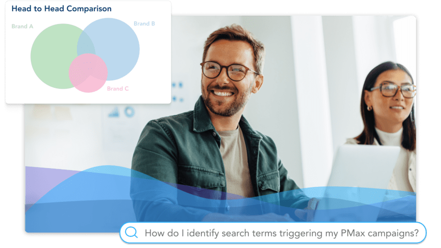Uncover the specific search terms triggering your Performance Max ads and analyze your ad copy performance.