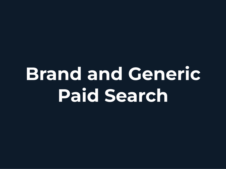 Adthena Guide - Brand and Generic Paid Search