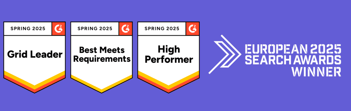 Adthena award badges 2025