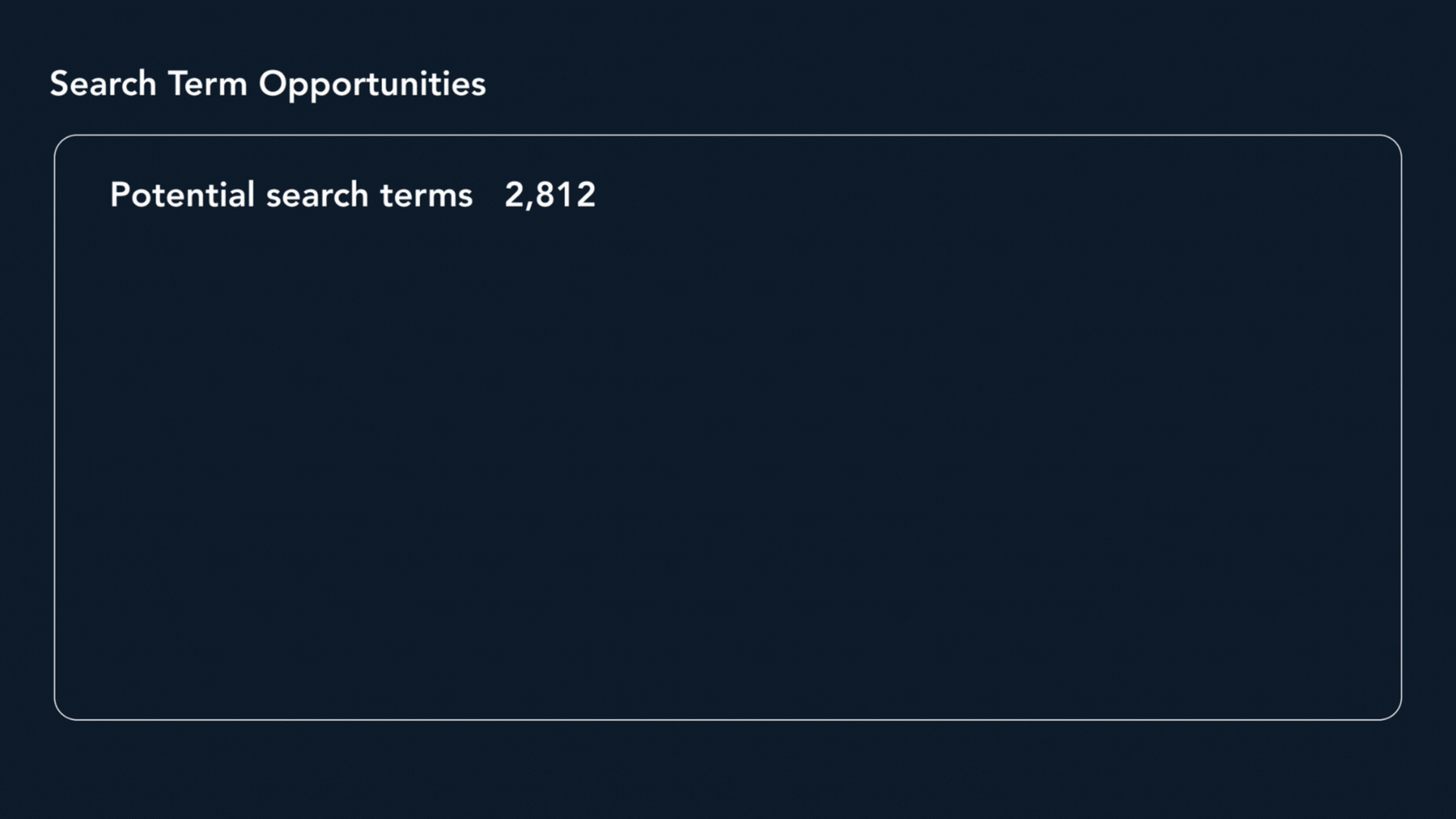 Adthena's Search Term Opportunities: Use Adthena’s search term reporting to identify irrelevant or non-performing terms, then add them to your negative keyword list.