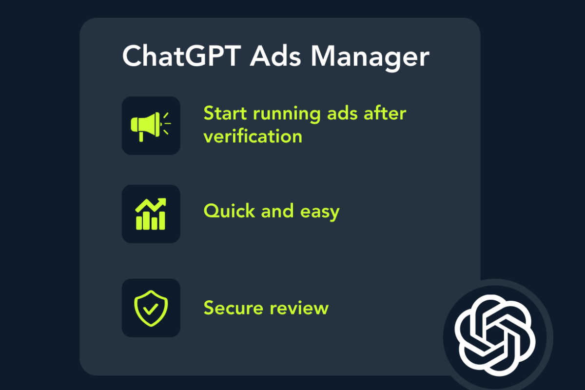 ChatGPT Ads Manager BETA: Setup walkthrough and what to do while you wait