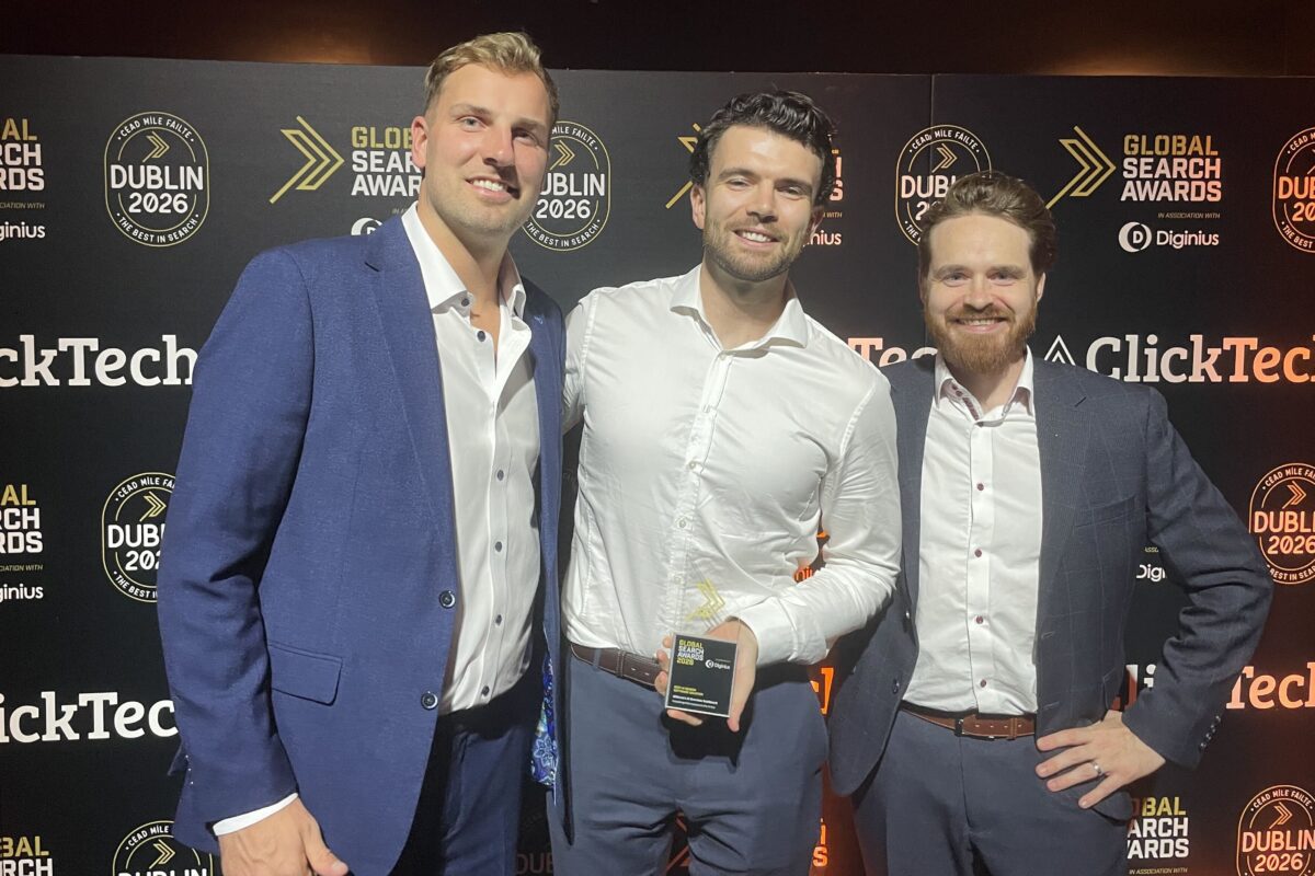 Global Search Award win for Adthena's AIO Dashboard: Best AI Search Software Solution